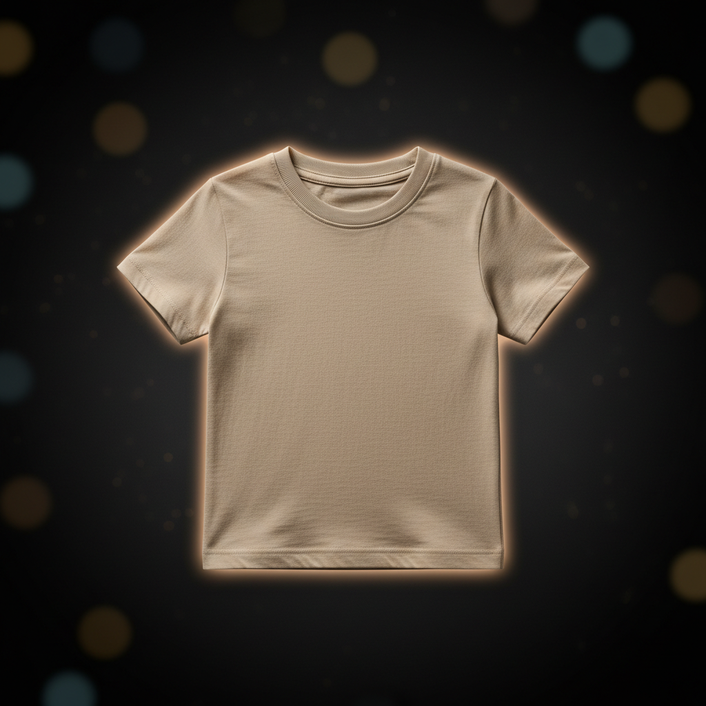Playera Niños Beige