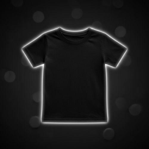 Playera Niños Negro