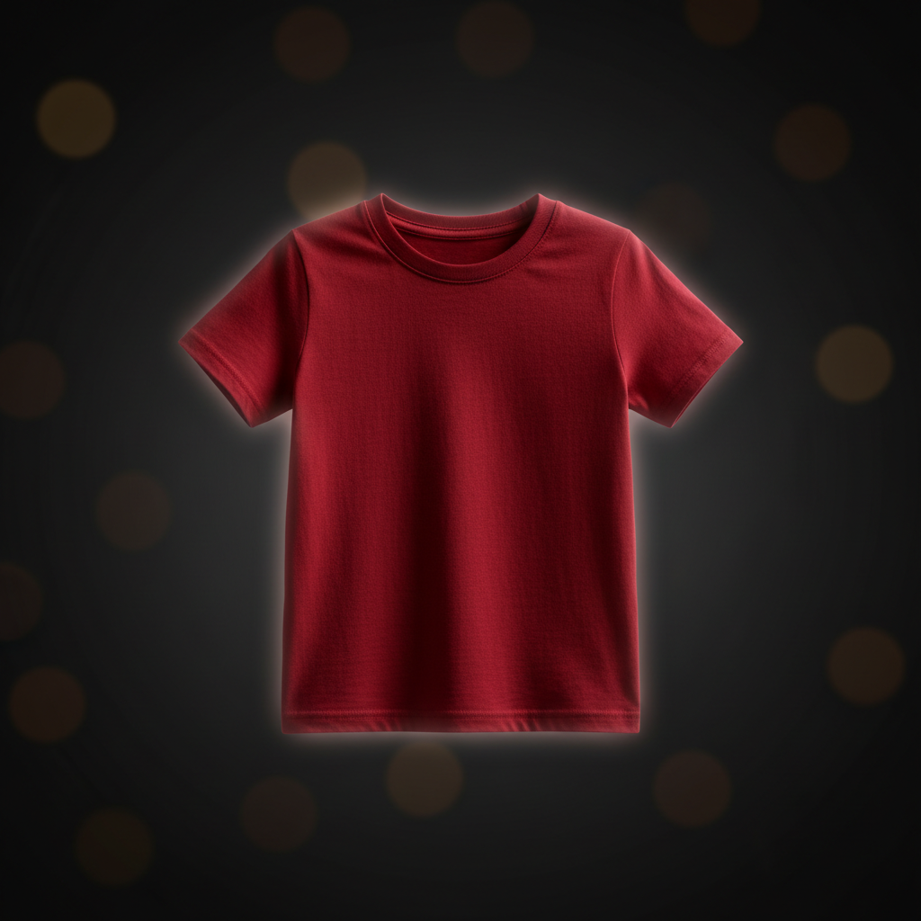Playera Niños Rojo